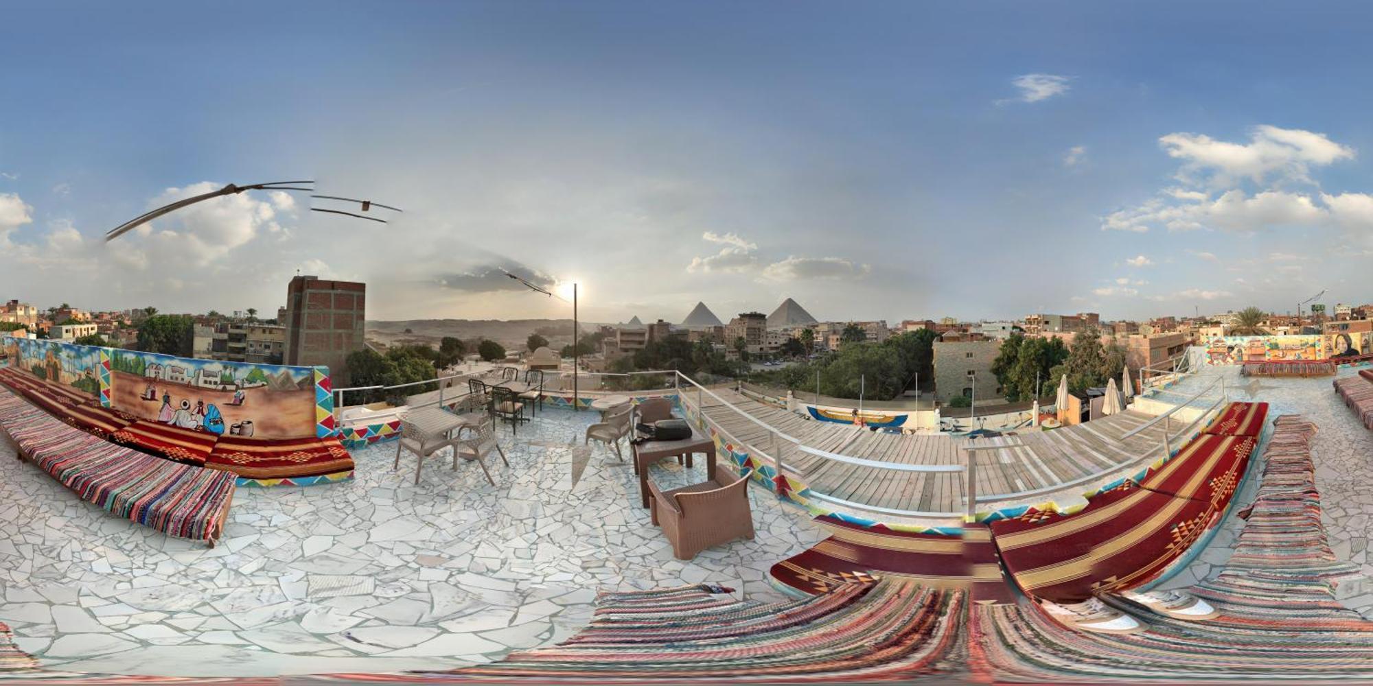 Nefertiti Pyramids View Hotel Kaherah Luaran gambar