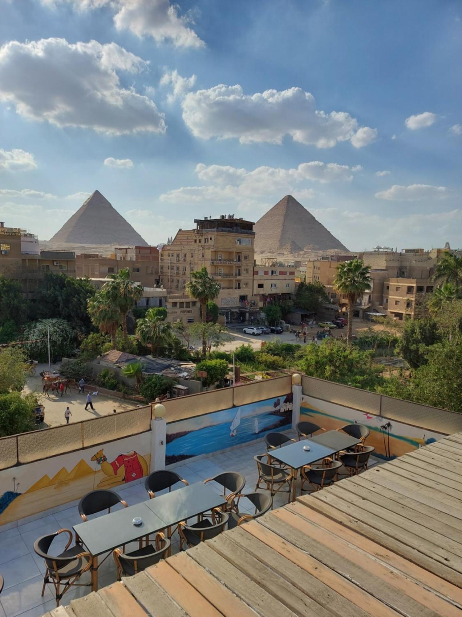 Nefertiti Pyramids View Hotel Kaherah Luaran gambar